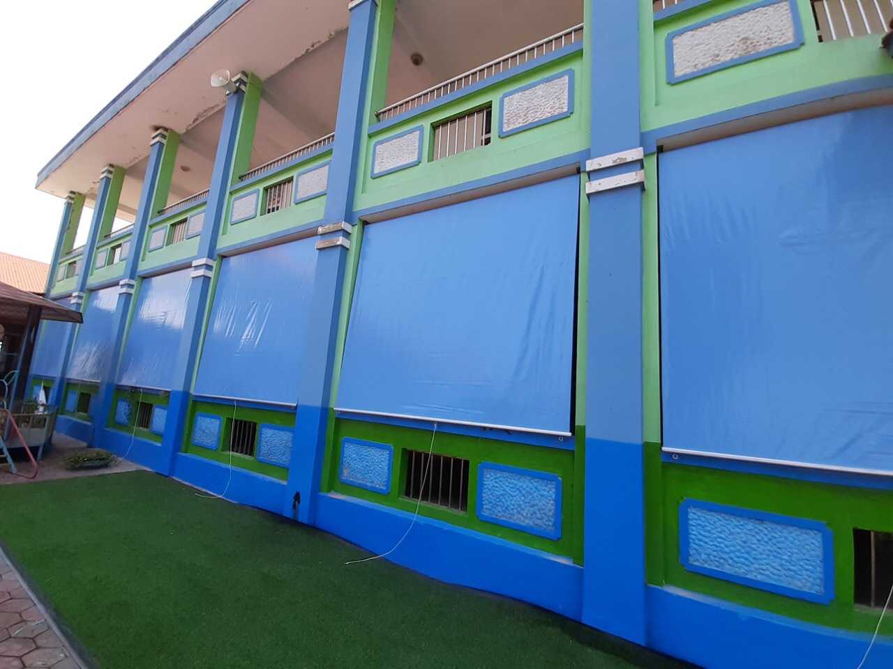 Bạt cuốn che nắng mưa H&agrave; Tĩnh